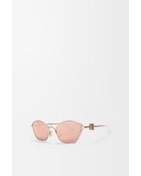 Loewe - Luxury Anagram Hexagonal Sunglasses - Lyst