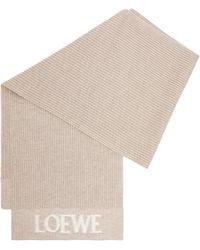 Loewe - Luxury Scarf In Wool - Lyst