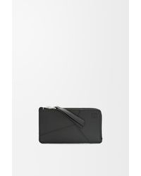 Loewe - Luxury Puzzle Long Coin Cardholder In Classic Calfskin - Lyst