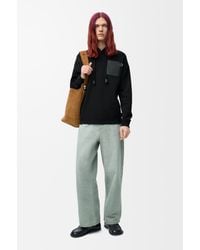 Loewe - Luxury Relaxed Fit Hoodie In Cotton - Lyst