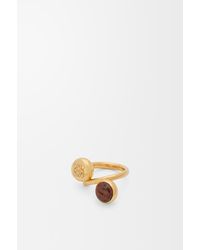 Loewe - Anagram Pebble Ring For - Lyst