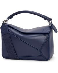 Loewe - Luxury Small Puzzle Bag In Satin Calfskin - Lyst