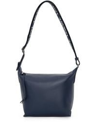 Loewe - Luxury Small Cubi Crossbody Bag In Supple Smooth Calfskin And Jacquard - Lyst