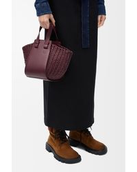 Loewe - Luxury Compact Hammock Bag In Calfskin - Lyst