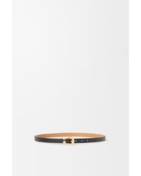 Loewe - Pebble Belt In Smooth Calfskin - Lyst