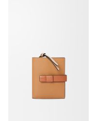 Loewe - Slim Compact Wallet In Soft Grained Calfskin - Lyst