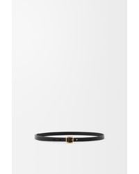 Loewe - Rounded Soft Belt In Classic Calfskin - Lyst