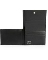 Loewe - Luxury Folded Wallet In Shiny Nappa Calfskin - Lyst