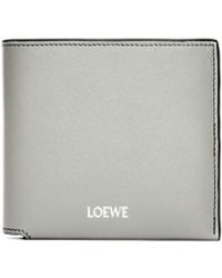 Loewe - Bifold Wallet In Shiny Nappa Calfskin - Lyst