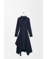 Loewe - Draped Dress - Lyst