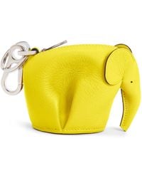 Loewe - Luxury Elephant Charm In Classic Calfskin For - Lyst