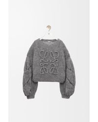 Loewe - Jersey Anagram En Mohair Mujer - Lyst