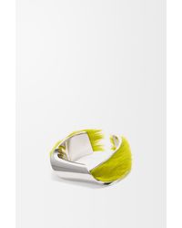 Loewe - Thin Twisted Cuff - Lyst