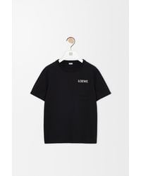 Loewe - Relaxed Fit Pocket T-Shirt - Lyst