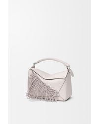 Loewe - Fringe Small Puzzle Bag - Lyst