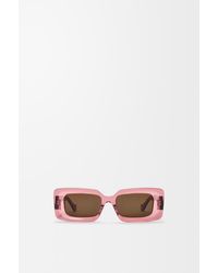Loewe - Rectangular Sunglasses For - Lyst
