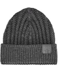 Loewe - Luxury Beanie In Wool For - Lyst