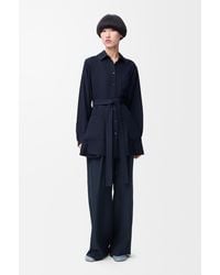 Loewe - Belted Blouse - Lyst