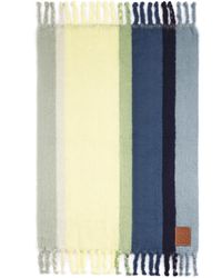 Loewe - Stripe Blanket In Mohair And Wool - Lyst