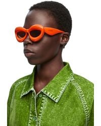 Loewe - Luxury Inflated Cateye Sunglasses In Nylon - Lyst