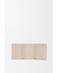 Loewe - Luxury Anagram Trifold Wallet In Pebble Grained Calfskin - Lyst