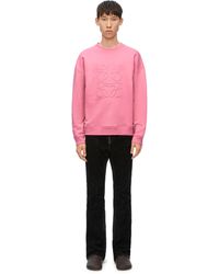 Loewe - Luxury Relaxed Fit Sweatshirt In Cotton - Lyst