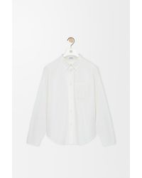 Loewe - Camisa En Algodónsize Hombre - Lyst