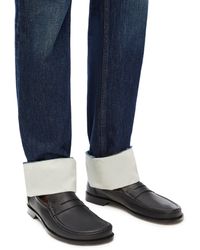 Loewe - Luxury Campo Loafer In Calfskin - Lyst