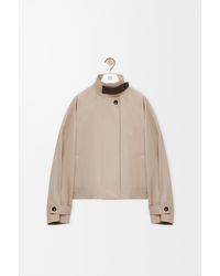 Loewe - Short Parka - Lyst
