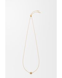 Loewe - Anagram Bombé Necklace For - Lyst