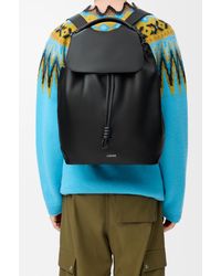 Loewe - Flamenco Backpack In Shiny Supple Calfskin - Lyst