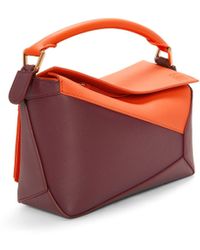 Loewe - Luxury Small Puzzle Bag In Classic Calfskin - Lyst