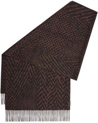 Loewe - Luxury Scarf In Wool And Cashmere - Lyst