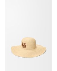 Loewe - Pamela En Rafia Y Piel De Cuero Mujer - Lyst
