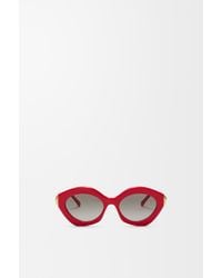 Loewe - Coil Cateye Sunglasses Mujer - Lyst