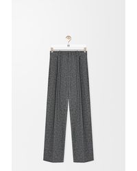 Loewe - Pantalón En Mezcla De Lanasize Hombre - Lyst