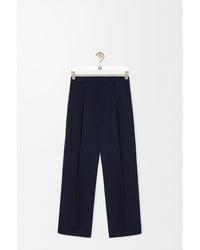 Loewe - Wide Leg Trousers - Lyst