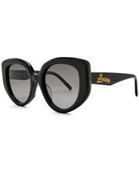 Loewe - Butterfly Sunglasses In Acetate - Lyst