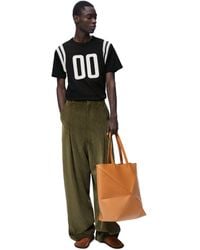 Loewe - Luxury Regular Fit T-shirt In Cotton And Viscose - Lyst