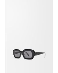 Loewe - Luxury Rectangular Slim Sunglasses - Lyst