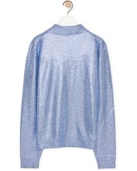 Loewe - Luxury Embellished Polo Sweater In Cashmere - Lyst