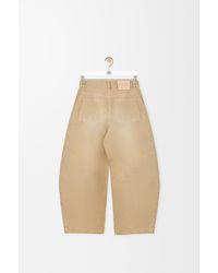 Loewe - Barrel Trousers - Lyst