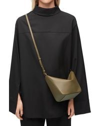 Loewe - Luxury Mini Hammock Hobo Bag In Classic Calfskin - Lyst