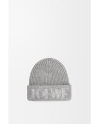 Loewe - Luxury Beanie In Wool For - Lyst