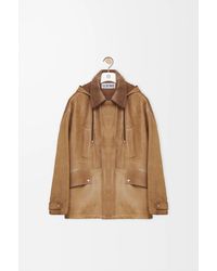 Loewe - Short Parka - Lyst