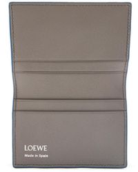 Loewe - Luxury Slim Bifold Cardholder In Shiny Nappa Calfskin - Lyst