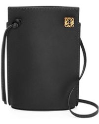 Loewe - Dice Pocket Leather Shoulder Bag - Lyst