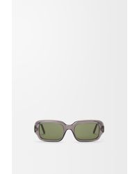 Loewe - Rectangular Slim Sunglasses For - Lyst