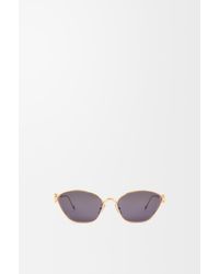 Loewe - Anagram Hexagonal Sunglasses - Lyst