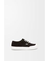 Loewe - Terra Vulca Lace-up Sneaker In Suede - Lyst